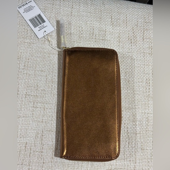 Vera Bradley Bronze Metallic Contential Wallet - Picture 4 of 5